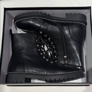 Black Combat & Moto Boots